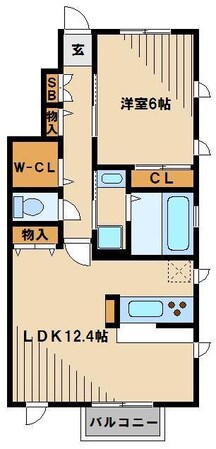 レフィナードの物件間取画像